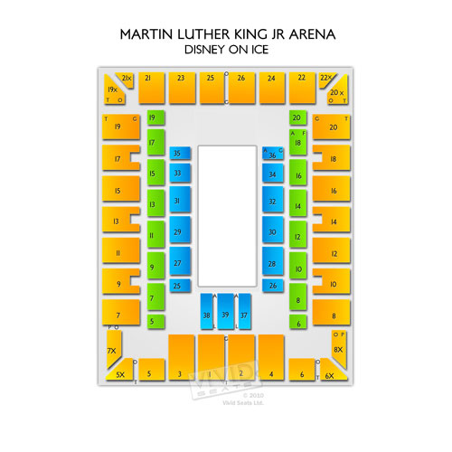 Martin Luther King Jr Arena Savannah Ga Seating Chart