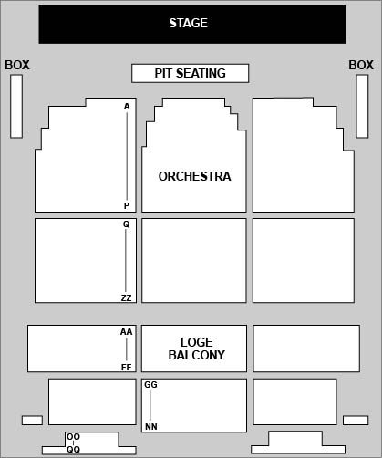 State Theatre Easton Venue Map