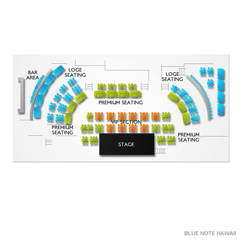 Blue Note Seating Chart