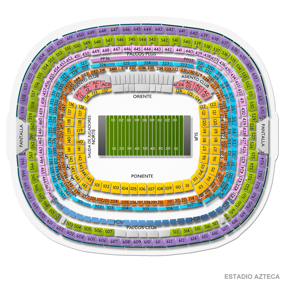 Estadio Azteca Nfl Seating Chart