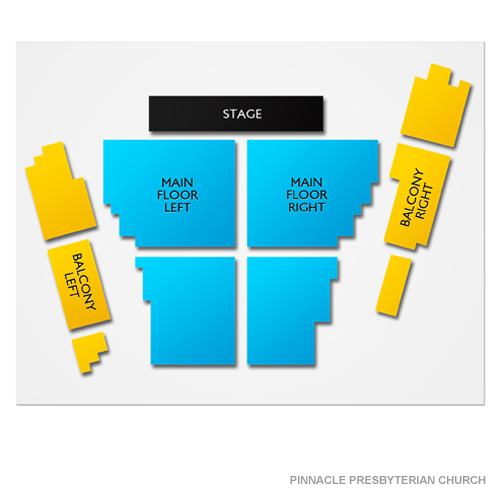 Venue seating map