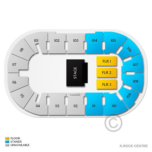Slush Puppie Place Venue Map