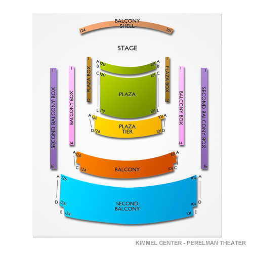 Kimmel Center Philadelphia Seating Chart