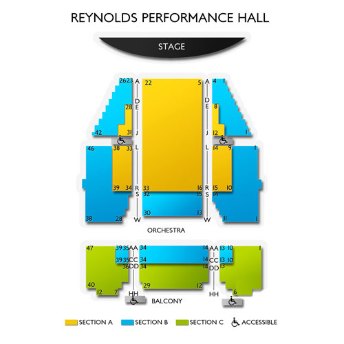 Reynolds Hall Seating Chart