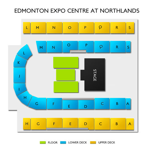Edmonton EXPO Centre Venue Map