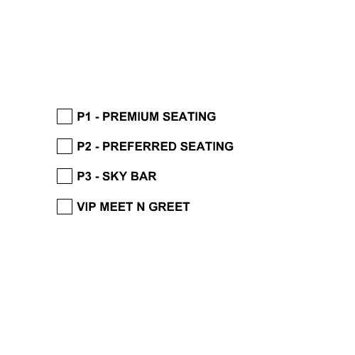 Mesa Theater and Club Venue Map