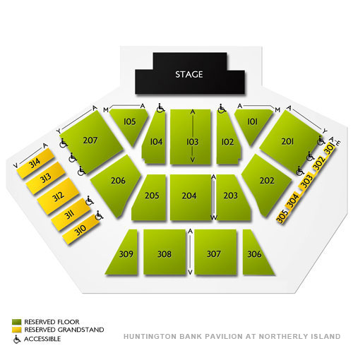 Northerly Island Chicago Seating Chart