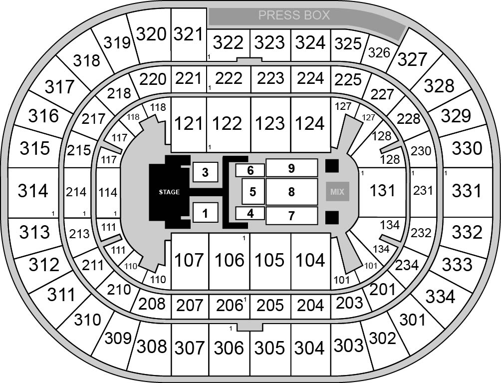 Value City Arena at Schottenstein Center Venue Map