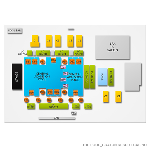 Venue seating map