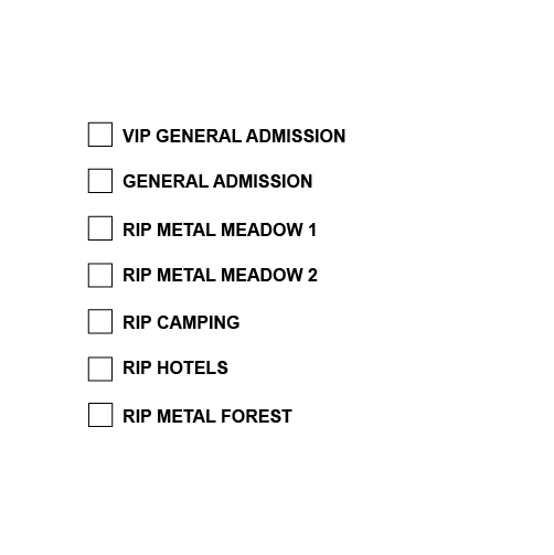 Donington Park Venue Map