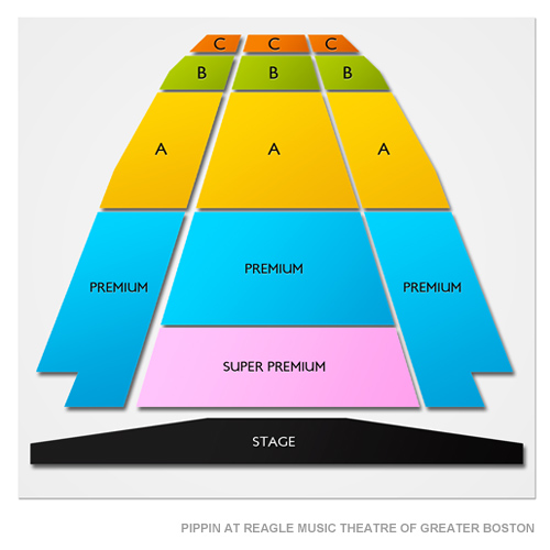 Reagle Music Theatre of Greater Boston Venue Map