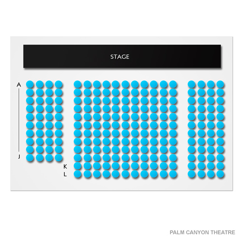 Palm Canyon Theatre Venue Map
