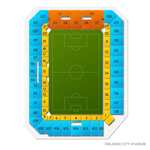 Inter&Co Stadium Venue Map