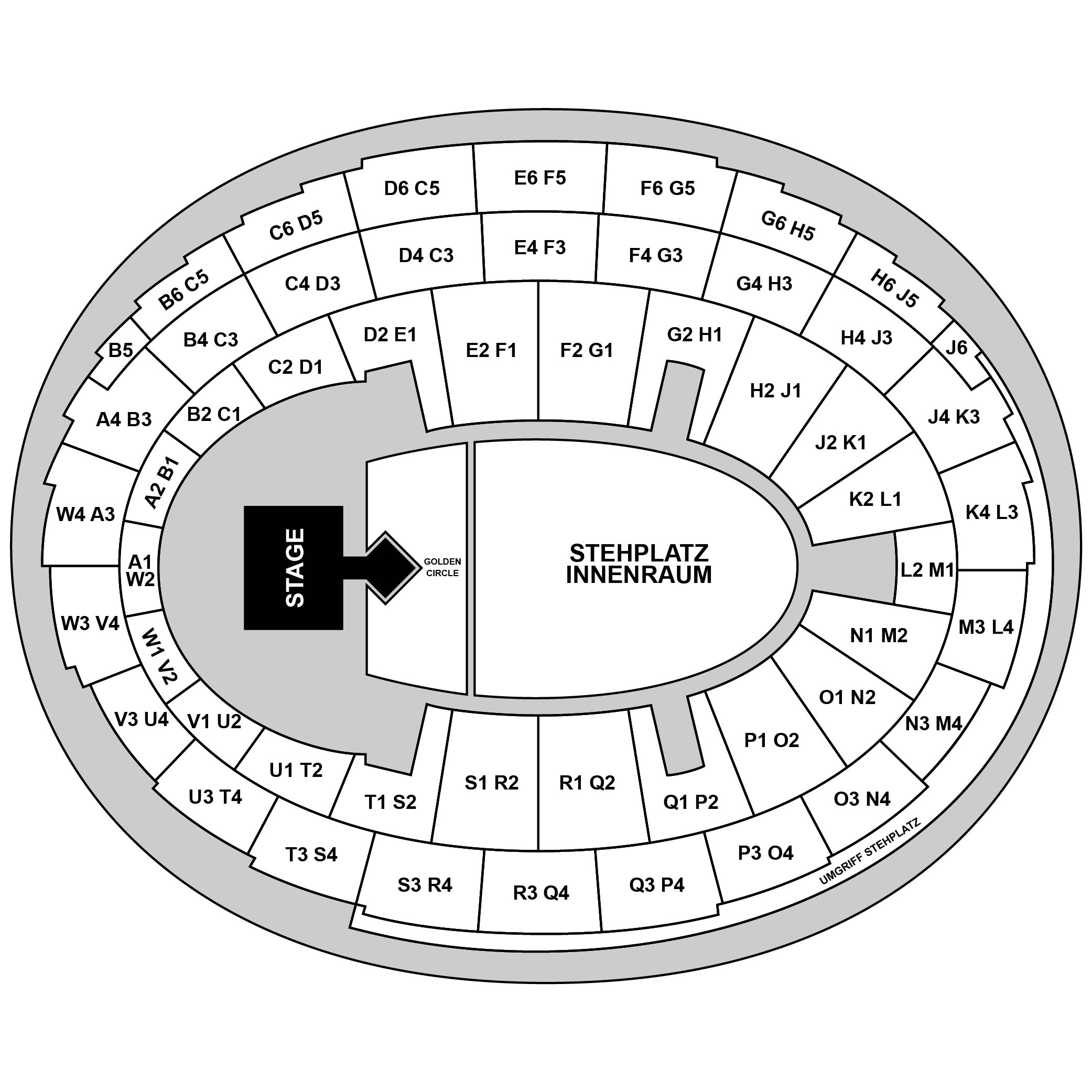 Olympiahalle Venue Map