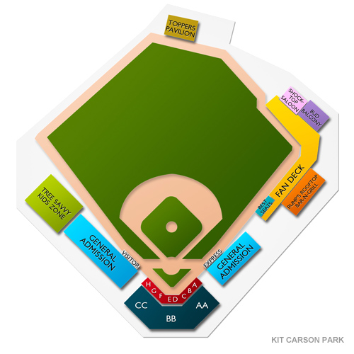 Carson Park - WI Venue Map