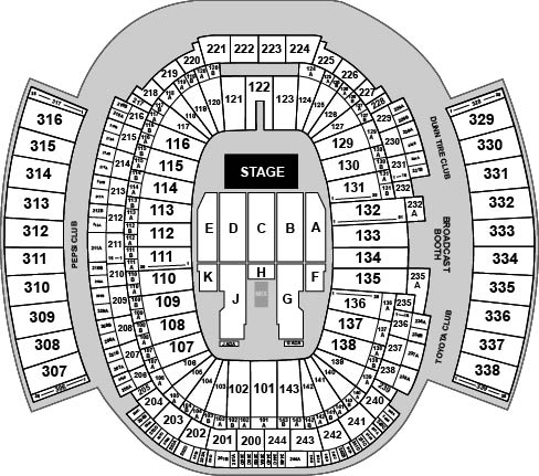 Highmark Stadium Venue Map