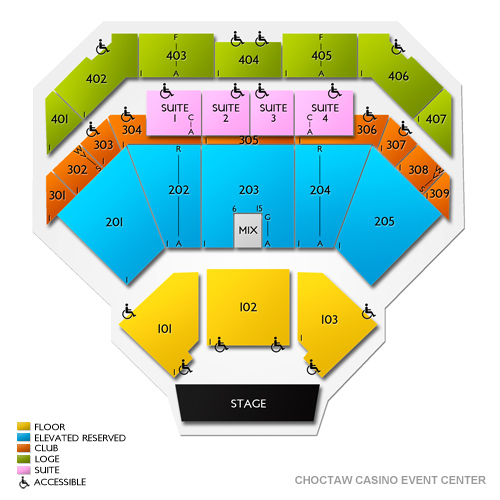 choctaw casino distance