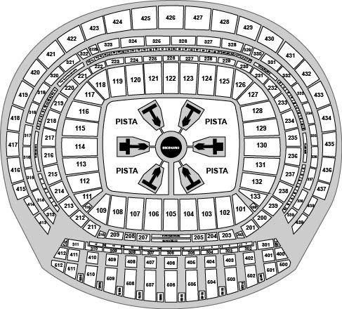Riyadh Air Metropolitano Venue Map