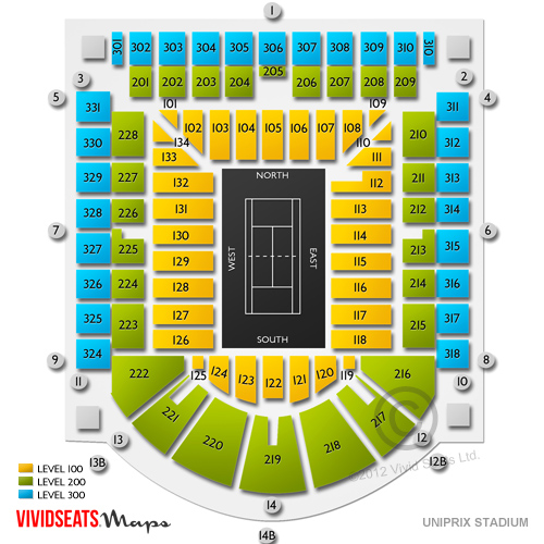 Uniprix Stadium Seating Chart | Vivid Seats