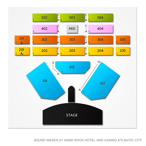 Hard Rock Hotel Atlantic City Seating Chart