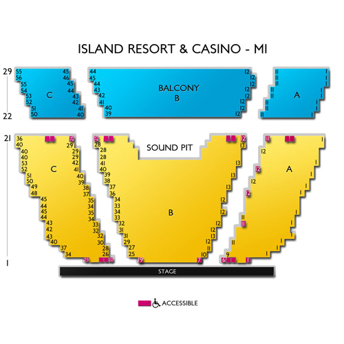 Island Resort And Casino Seating Chart