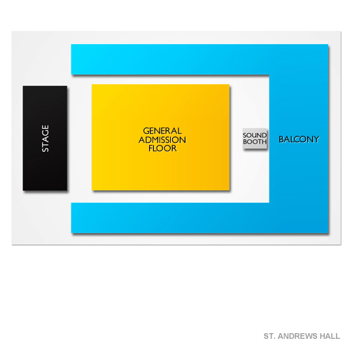 St Andrews Hall Seating Chart