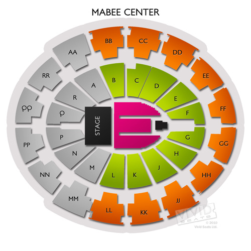 Mabee Center Tulsa Ok Seating Chart
