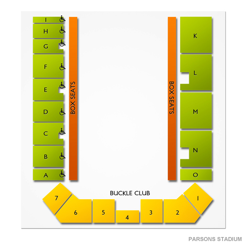 Rodeo of the Ozarks Venue Map