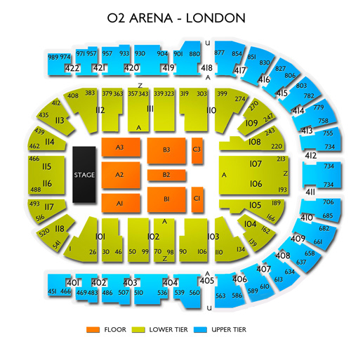 O2 London Map EXODOINVEST