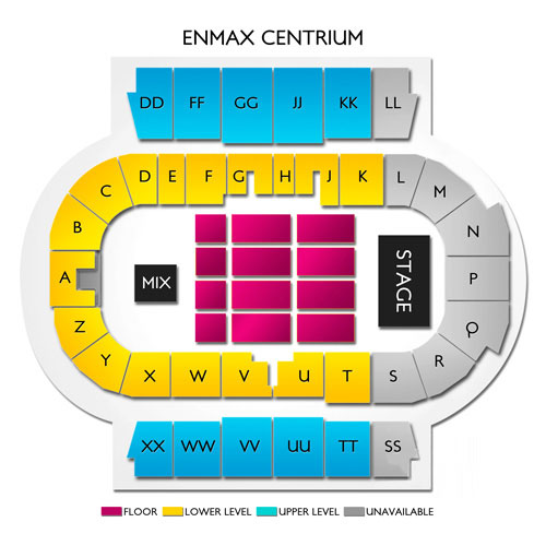 Enmax Centrium Seating Chart | Vivid Seats