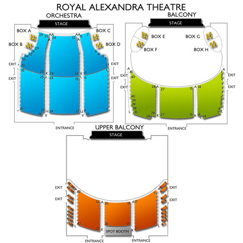 Royal Alexandra Seating Chart