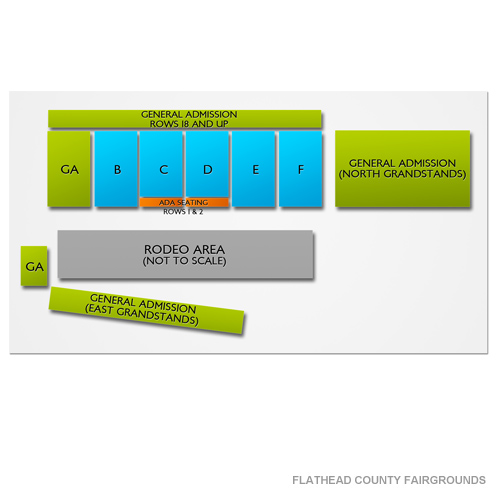 Flathead County Fairgrounds Venue Map