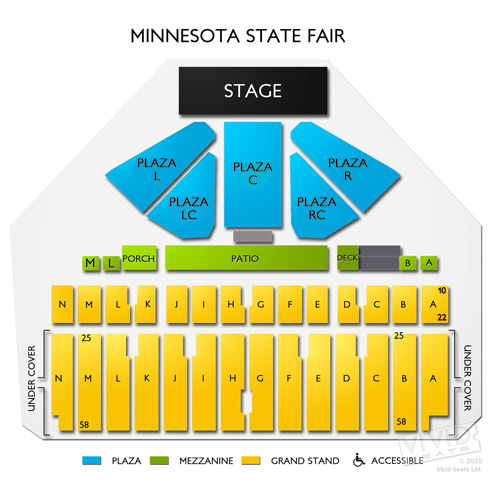 Wisconsin State Fair Main Stage Seating Chart