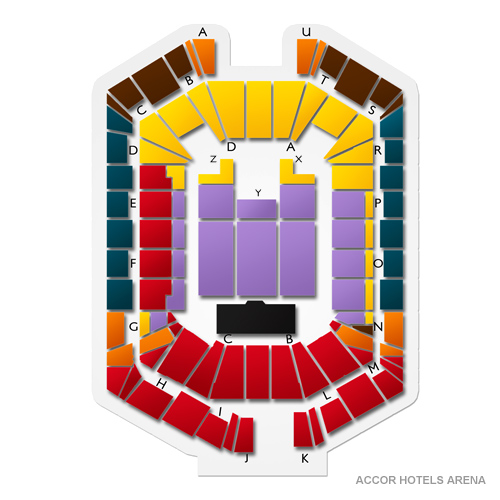 Accorhotels Arena Seating Chart Concert