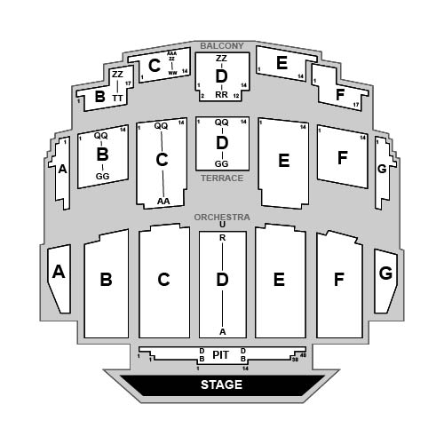 Dignity Health Theater Venue Map