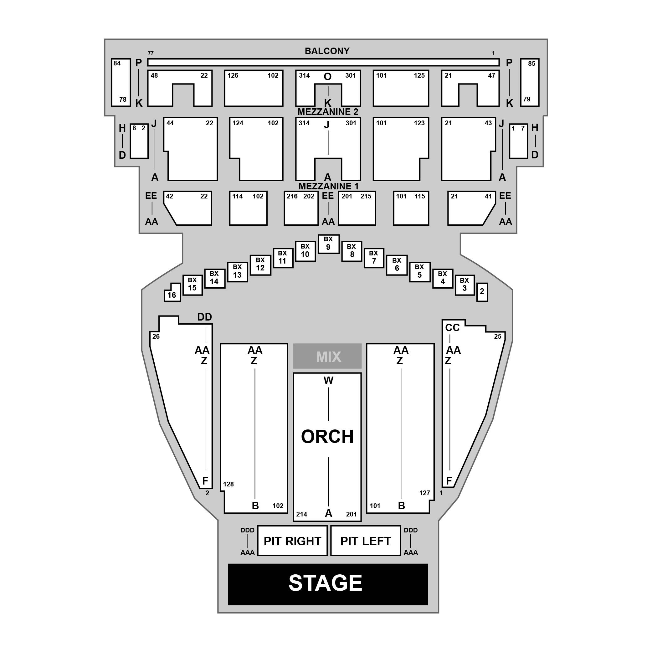 Venue map