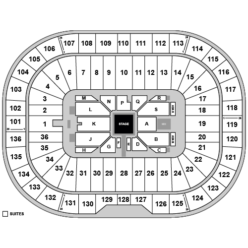 Notre Dame Stadium Venue Map