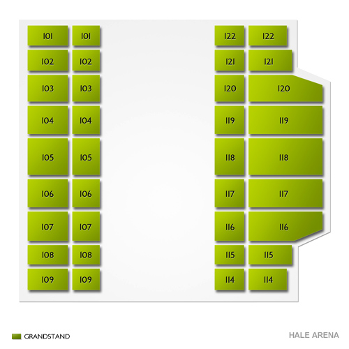 Hale Arena Seating Chart