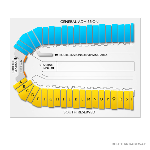 Route 66 Raceway Seating Chart