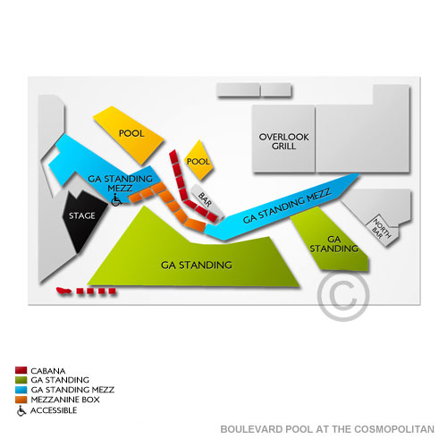 Cosmopolitan of Las Vegas Venue Map