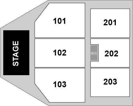 Hard Rock Hotel and Casino Bristol Venue Map