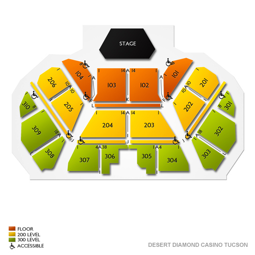 Desert Diamond Casino Seating Chart