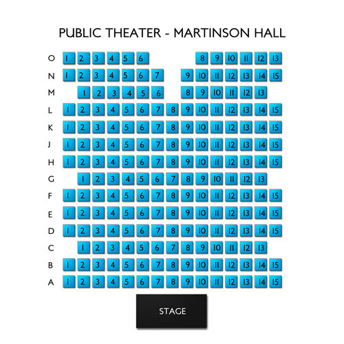 Venue seating map