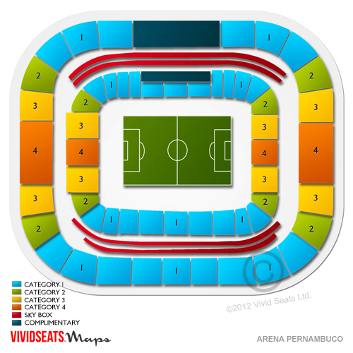 Arena Pernambuco Seating Chart | Vivid Seats