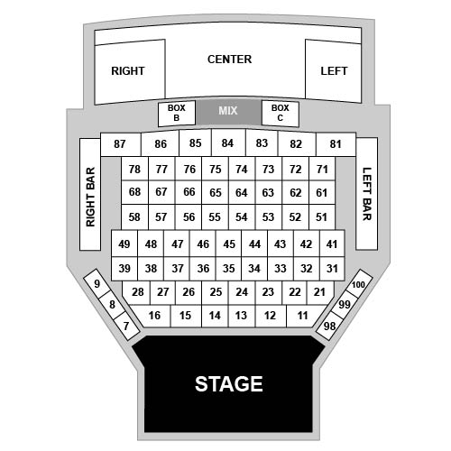 Bethesda Theater Venue Map