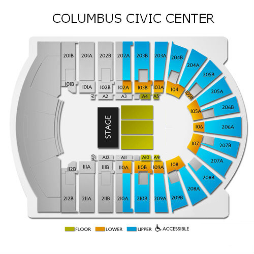 Columbus Civic Center Tickets 4 Events On Sale Now TicketCity