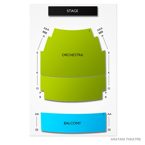 Aratani Theatre, Los Angeles, Ca - Seating Chart & Stage - Los Angeles 