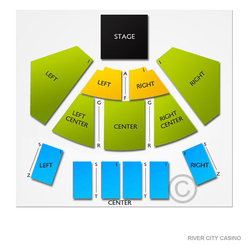 River City Casino Seating Chart