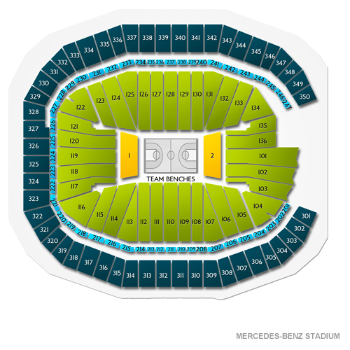 Mercedes Benz Stadium Atlanta Ga Seating Chart