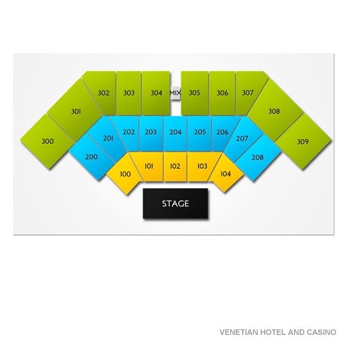 Venetian Las Vegas Seating Chart